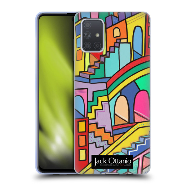 Jack Ottanio Art Borgocapri 2050 Soft Gel Case for Samsung Galaxy A71 (2019)
