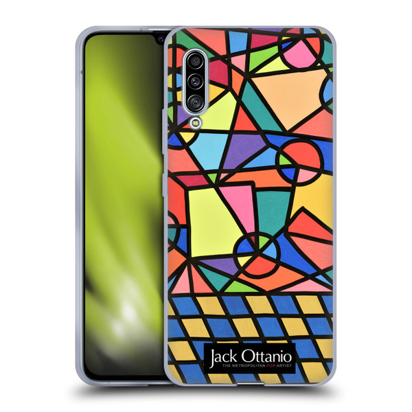 Jack Ottanio Art Caos Geometrico Organizzato Soft Gel Case for Samsung Galaxy A90 5G (2019)