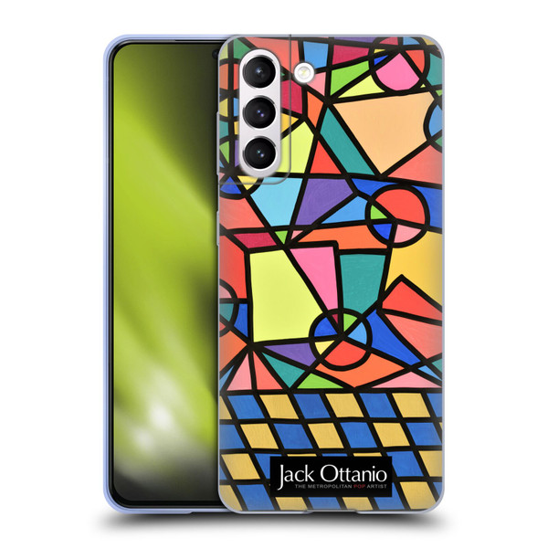 Jack Ottanio Art Caos Geometrico Organizzato Soft Gel Case for Samsung Galaxy S21 5G