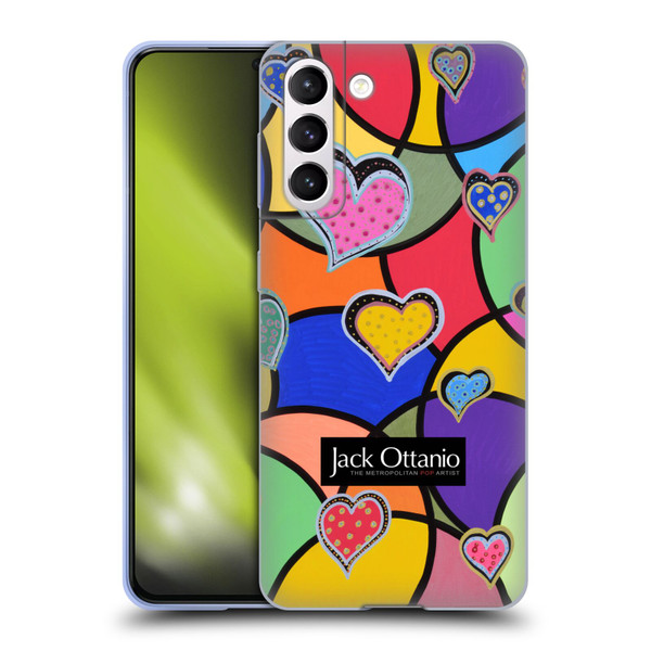 Jack Ottanio Art Hearts Of Diamonds Soft Gel Case for Samsung Galaxy S21 5G