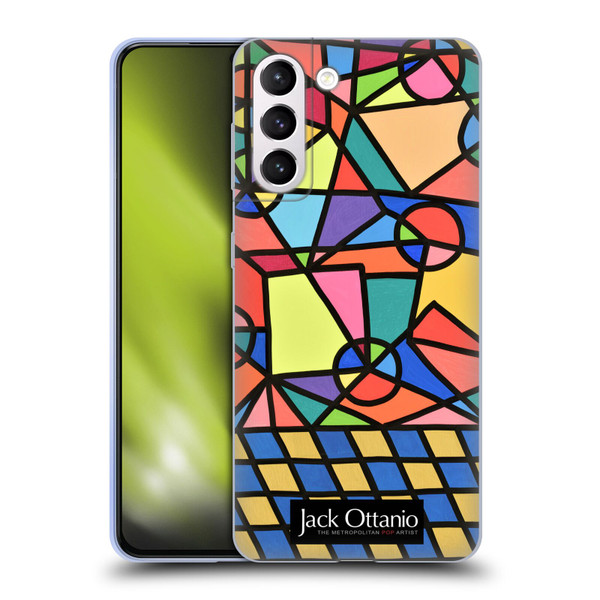 Jack Ottanio Art Caos Geometrico Organizzato Soft Gel Case for Samsung Galaxy S21+ 5G