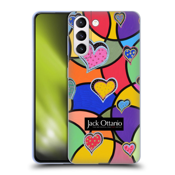 Jack Ottanio Art Hearts Of Diamonds Soft Gel Case for Samsung Galaxy S21+ 5G