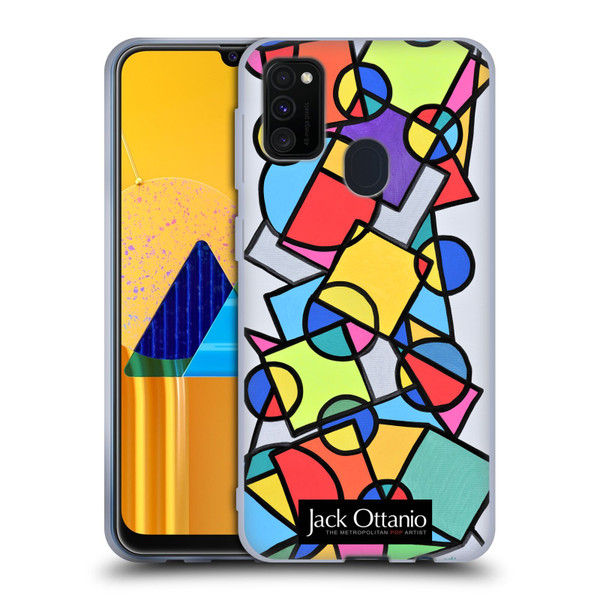 Jack Ottanio Art Torre Di Vetro Calafuria Soft Gel Case for Samsung Galaxy M30s (2019)/M21 (2020)