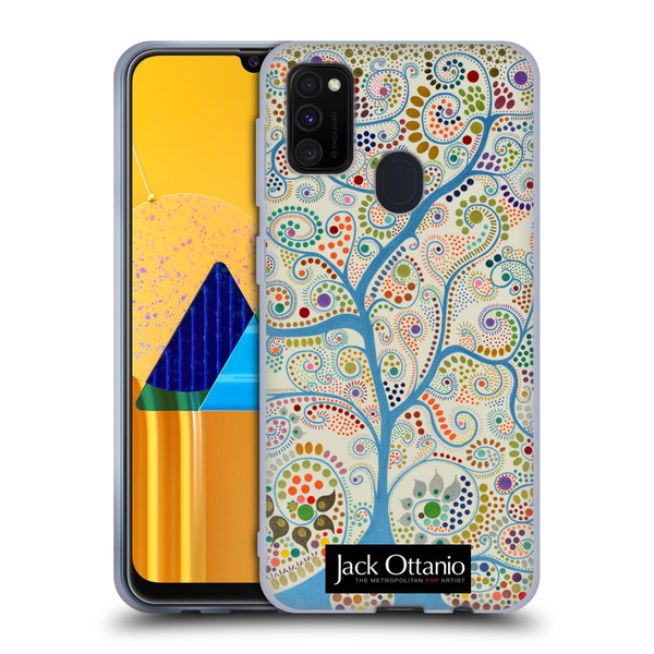 Jack Ottanio Art Tree Soft Gel Case for Samsung Galaxy M30s (2019)/M21 (2020)