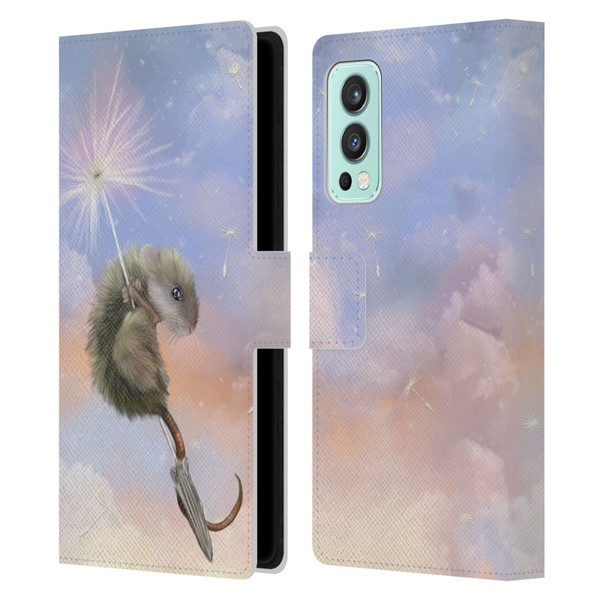 Ash Evans Animals Dandelion Mouse Leather Book Wallet Case Cover For OnePlus Nord 2 5G