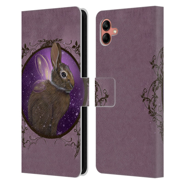 Ash Evans Animals Rabbit Leather Book Wallet Case Cover For Samsung Galaxy A04 (2022)