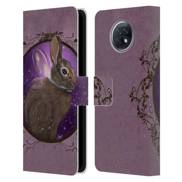 Ash Evans Animals Rabbit Leather Book Wallet Case Cover For Xiaomi Redmi Note 9T 5G