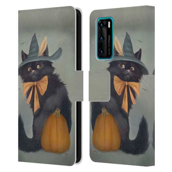 Ash Evans Black Cats 2 Familiar Feeling Leather Book Wallet Case Cover For Huawei P40 5G