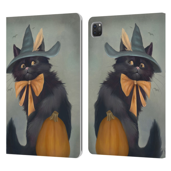 Ash Evans Black Cats 2 Familiar Feeling Leather Book Wallet Case Cover For Apple iPad Pro 11 2020 / 2021 / 2022