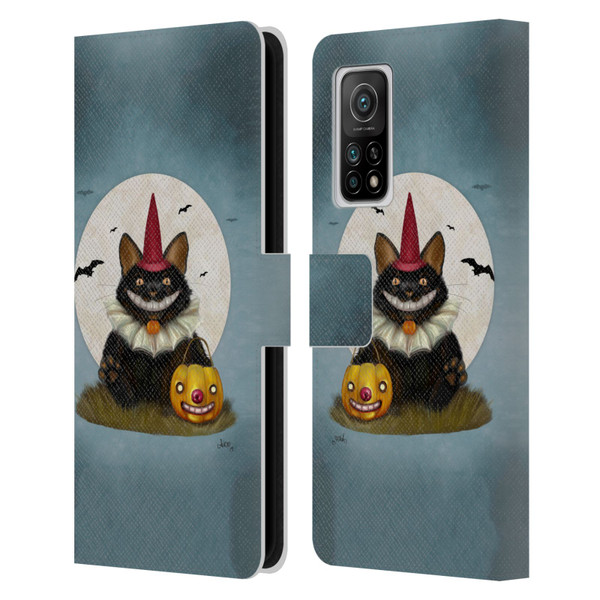 Ash Evans Black Cats 2 Party Cat Leather Book Wallet Case Cover For Xiaomi Mi 10T 5G