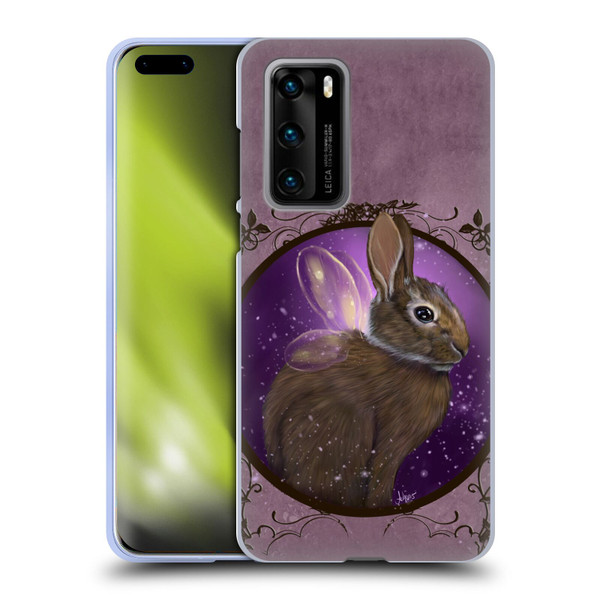 Ash Evans Animals Rabbit Soft Gel Case for Huawei P40 5G