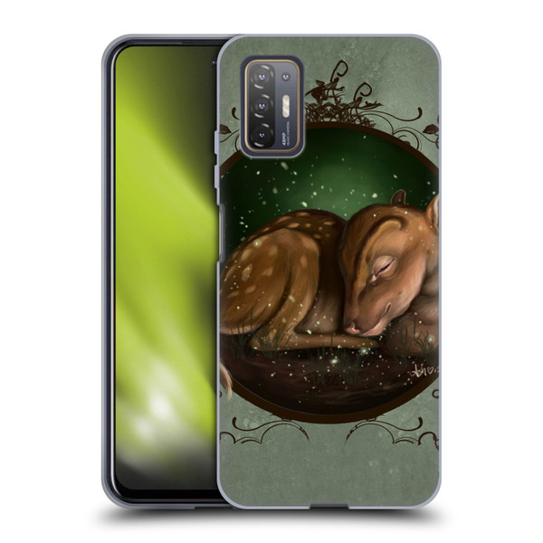 Ash Evans Animals Foundling Fawn Soft Gel Case for HTC Desire 21 Pro 5G