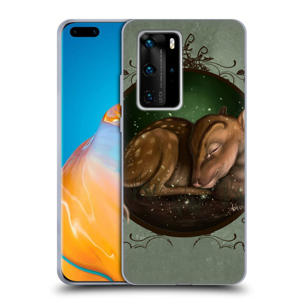 Ash Evans Animals Foundling Fawn Soft Gel Case for Huawei P40 Pro / P40 Pro Plus 5G