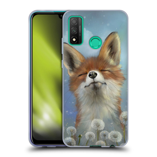 Ash Evans Animals Dandelion Fox Soft Gel Case for Huawei P Smart (2020)