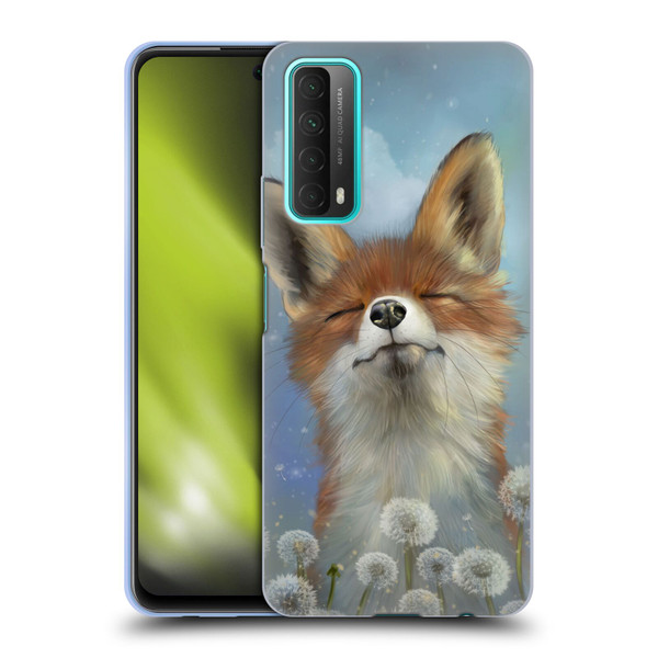 Ash Evans Animals Dandelion Fox Soft Gel Case for Huawei P Smart (2021)