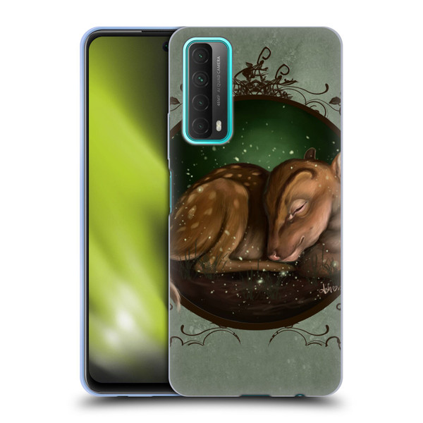 Ash Evans Animals Foundling Fawn Soft Gel Case for Huawei P Smart (2021)