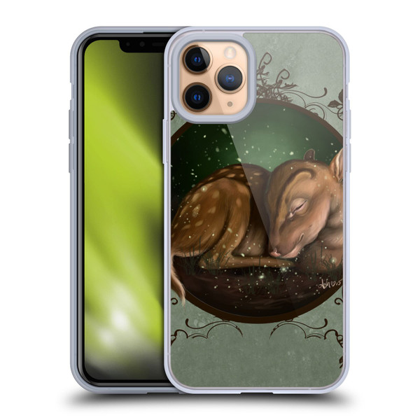 Ash Evans Animals Foundling Fawn Soft Gel Case for Apple iPhone 11 Pro
