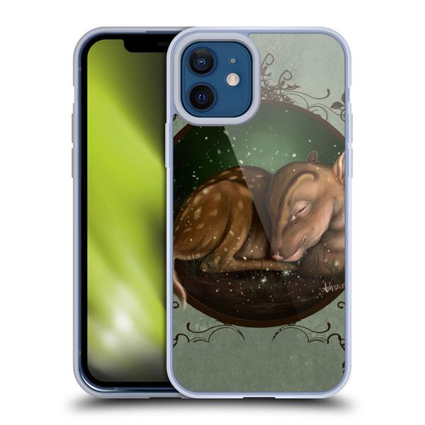 Ash Evans Animals Foundling Fawn Soft Gel Case for Apple iPhone 12 / iPhone 12 Pro