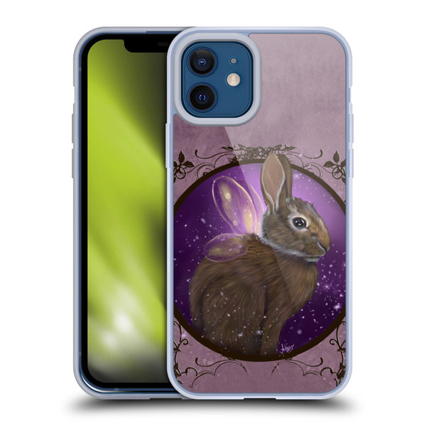 Ash Evans Animals Rabbit Soft Gel Case for Apple iPhone 12 / iPhone 12 Pro
