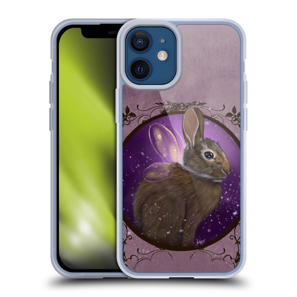 Ash Evans Animals Rabbit Soft Gel Case for Apple iPhone 12 Mini
