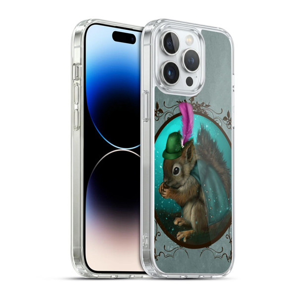 Ash Evans Animals Squirrel Soft Gel Case for Apple iPhone 14 Pro Max & MagSafe
