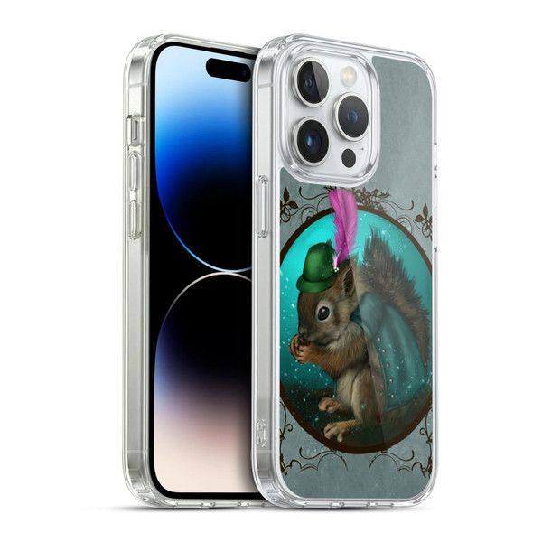Ash Evans Animals Squirrel Soft Gel Case for Apple iPhone 14 Pro & MagSafe