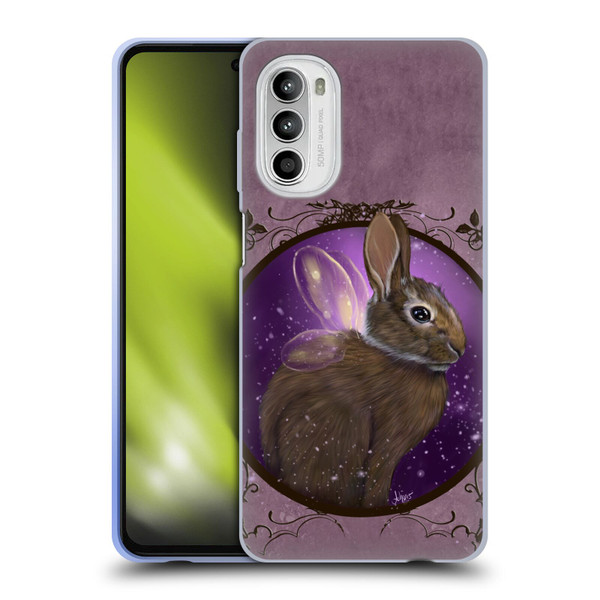 Ash Evans Animals Rabbit Soft Gel Case for Motorola Moto G52