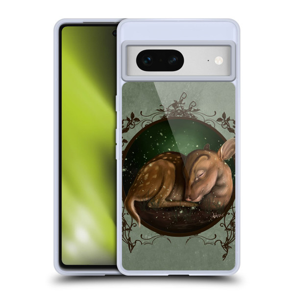 Ash Evans Animals Foundling Fawn Soft Gel Case for Google Pixel 7