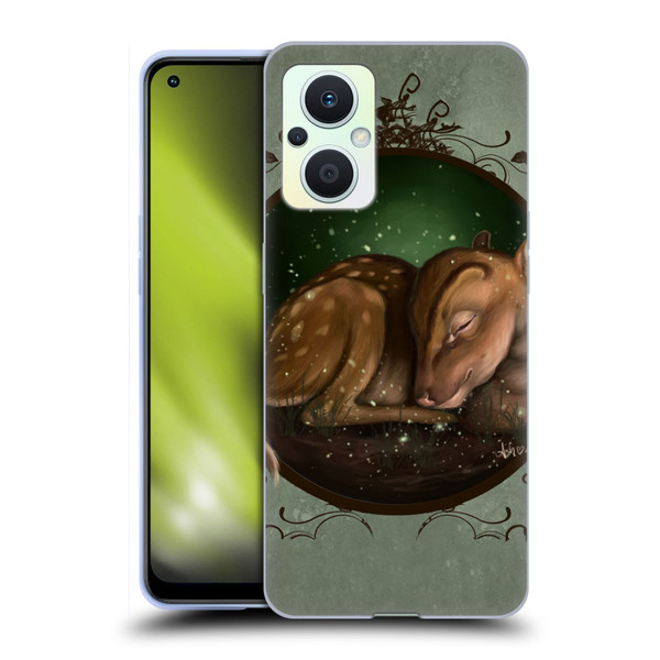 Ash Evans Animals Foundling Fawn Soft Gel Case for OPPO Reno8 Lite
