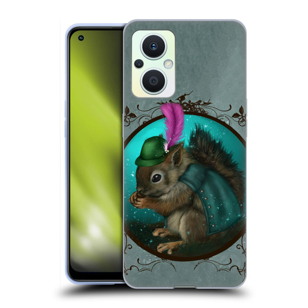 Ash Evans Animals Squirrel Soft Gel Case for OPPO Reno8 Lite