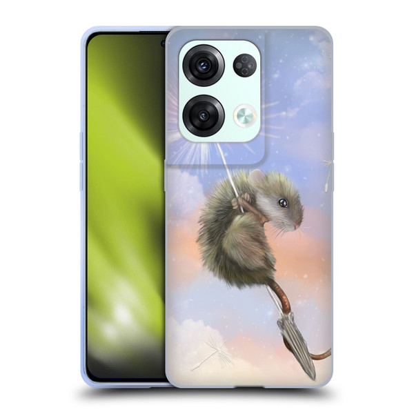 Ash Evans Animals Dandelion Mouse Soft Gel Case for OPPO Reno8 Pro