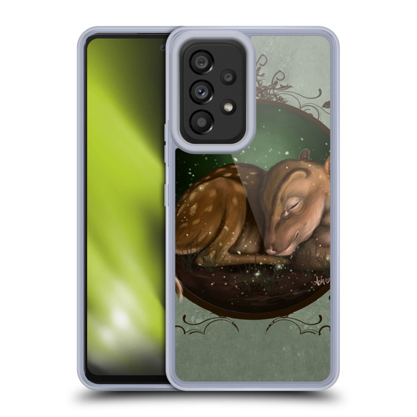 Ash Evans Animals Foundling Fawn Soft Gel Case for Samsung Galaxy A53 5G (2022)