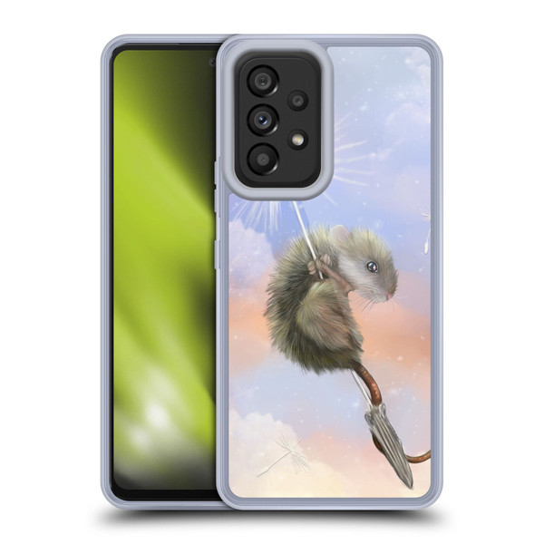 Ash Evans Animals Dandelion Mouse Soft Gel Case for Samsung Galaxy A53 5G (2022)