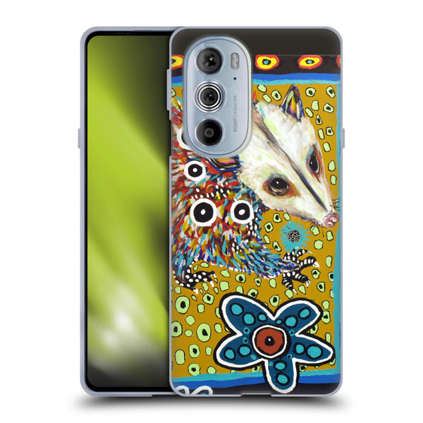 Mad Dog Art Gallery Animals Possum Soft Gel Case for Motorola Edge X30