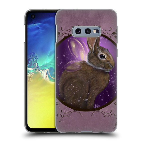 Ash Evans Animals Rabbit Soft Gel Case for Samsung Galaxy S10e