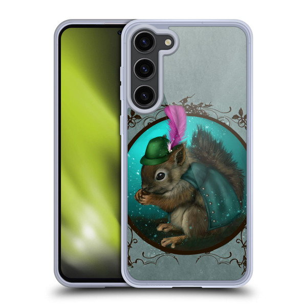 Ash Evans Animals Squirrel Soft Gel Case for Samsung Galaxy S23+ 5G