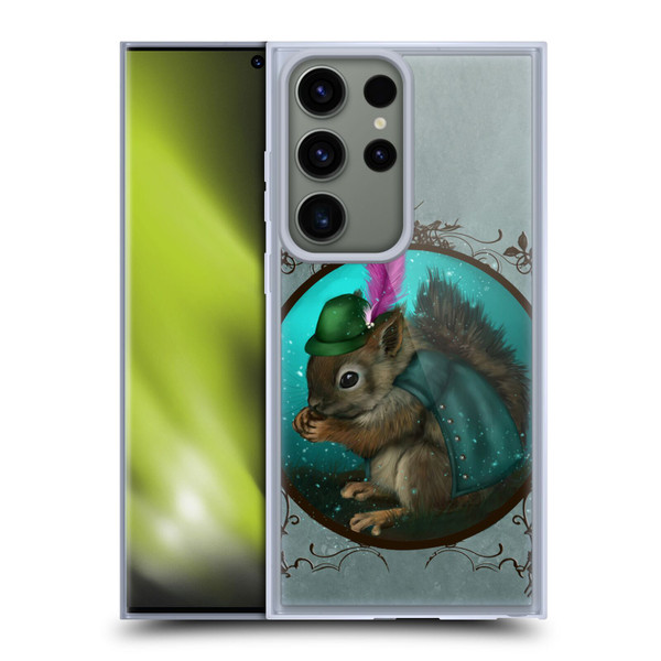 Ash Evans Animals Squirrel Soft Gel Case for Samsung Galaxy S23 Ultra 5G