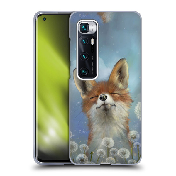 Ash Evans Animals Dandelion Fox Soft Gel Case for Xiaomi Mi 10 Ultra 5G