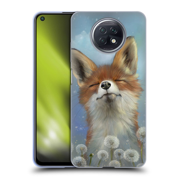 Ash Evans Animals Dandelion Fox Soft Gel Case for Xiaomi Redmi Note 9T 5G