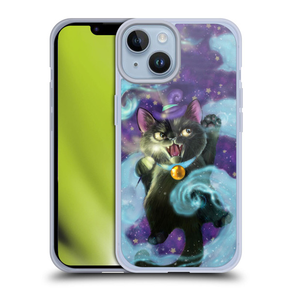 Ash Evans Black Cats Magic Witch Soft Gel Case for Apple iPhone 14