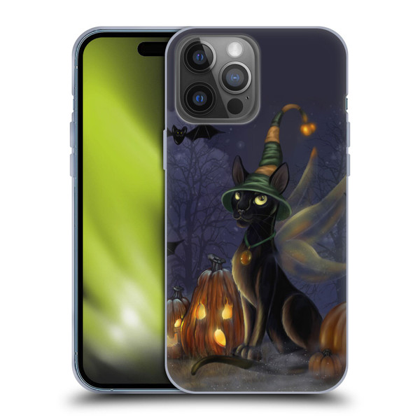 Ash Evans Black Cats The Witching Time Soft Gel Case for Apple iPhone 14 Pro Max