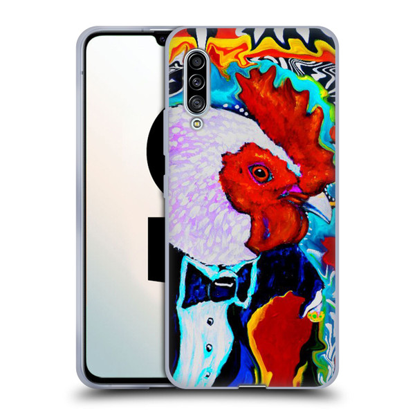 Mad Dog Art Gallery Animals Rooster Soft Gel Case for Samsung Galaxy A90 5G (2019)
