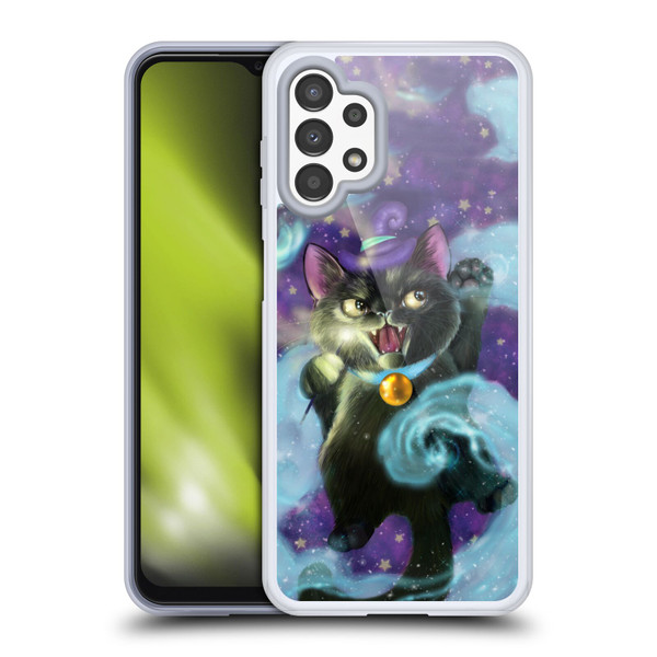 Ash Evans Black Cats Magic Witch Soft Gel Case for Samsung Galaxy A13 (2022)