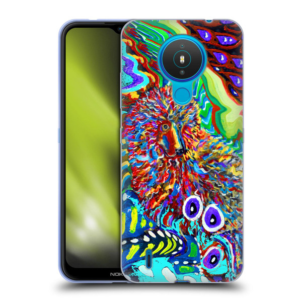 Mad Dog Art Gallery Dogs 2 Electric Poodle Soft Gel Case for Nokia 1.4