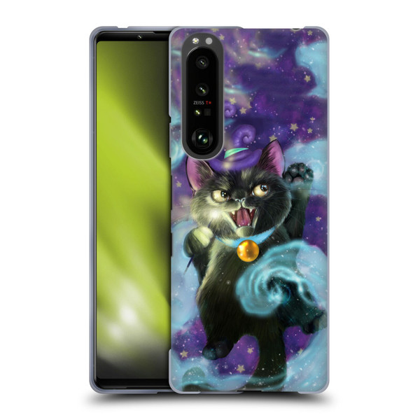 Ash Evans Black Cats Magic Witch Soft Gel Case for Sony Xperia 1 III