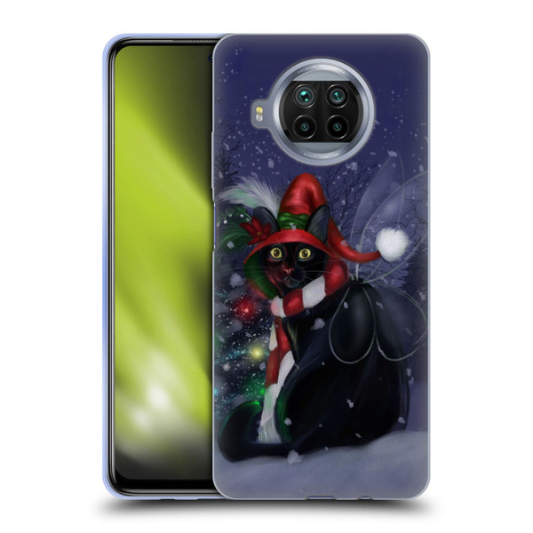 Ash Evans Black Cats Yuletide Cheer Soft Gel Case for Xiaomi Mi 10T Lite 5G