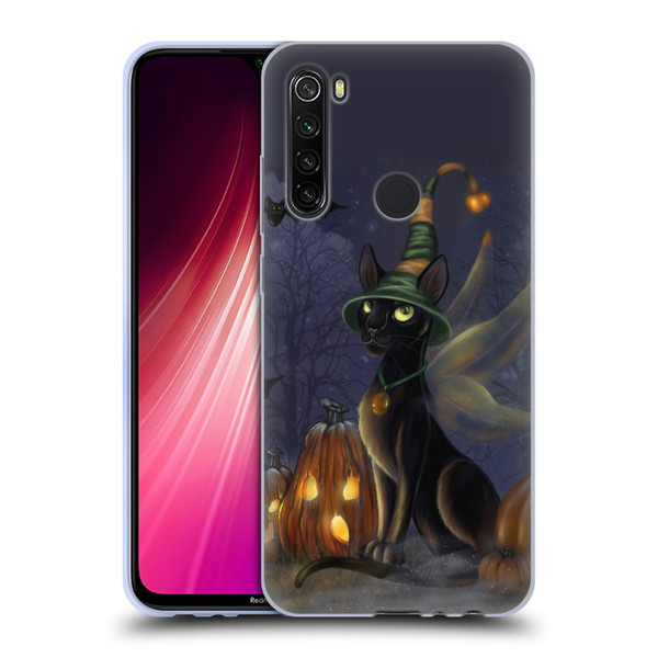 Ash Evans Black Cats The Witching Time Soft Gel Case for Xiaomi Redmi Note 8T