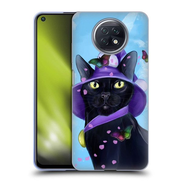 Ash Evans Black Cats Butterfly Sky Soft Gel Case for Xiaomi Redmi Note 9T 5G