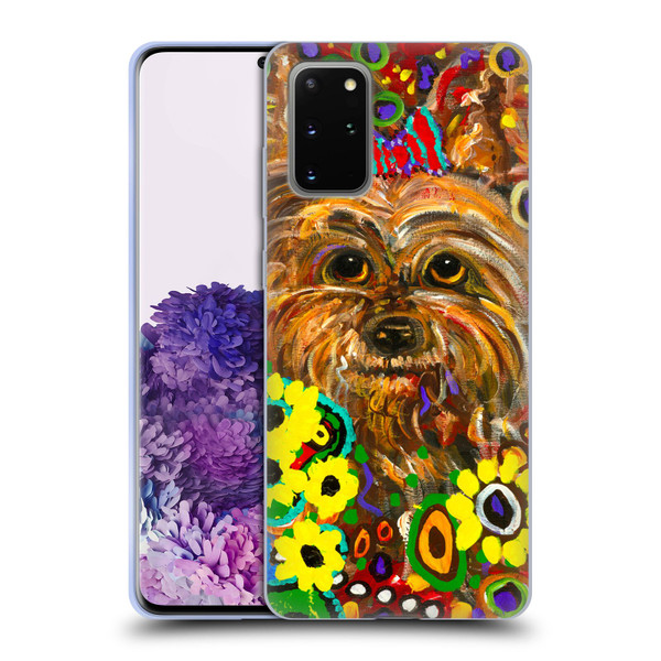 Mad Dog Art Gallery Dogs 2 Yorkie Soft Gel Case for Samsung Galaxy S20+ / S20+ 5G