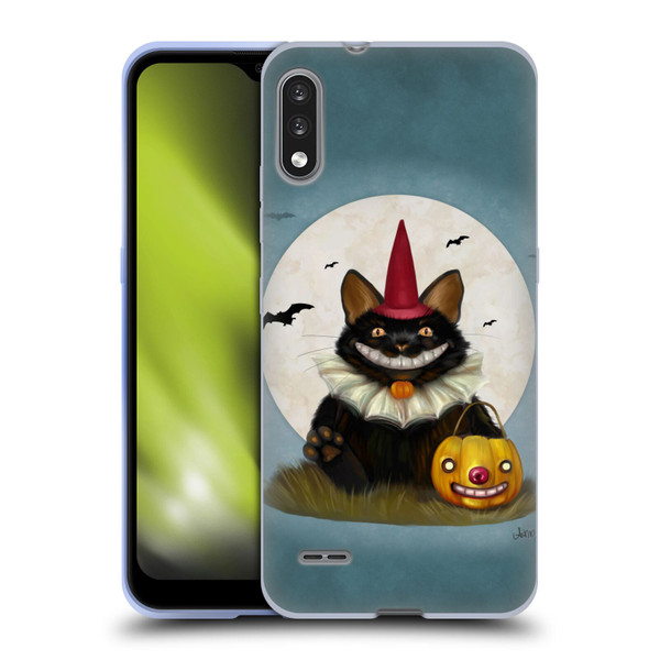 Ash Evans Black Cats 2 Halloween Cat Soft Gel Case for LG K22